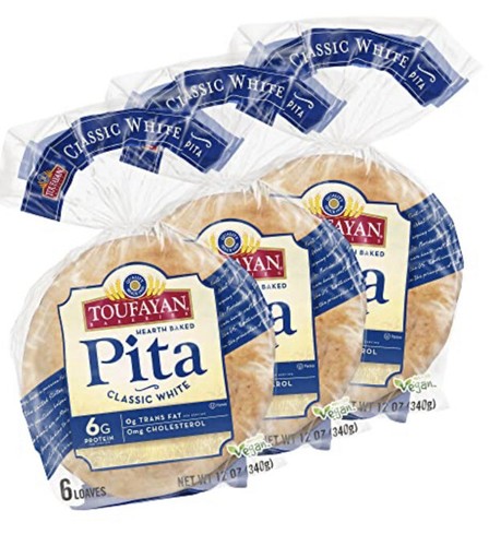 Toufayan classic white - white, pita