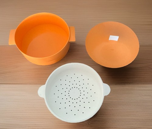 Tupperware 3pc round mango - tupperware,