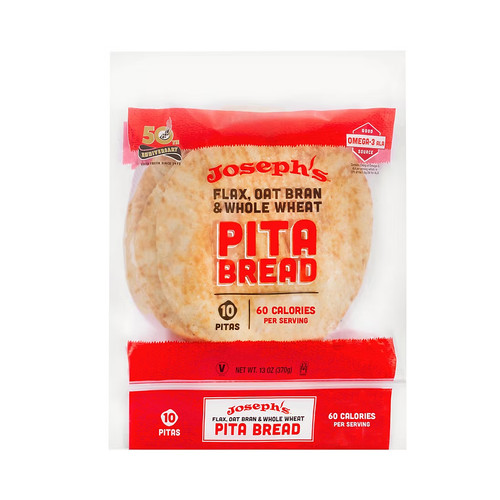Joseph flax pita - pita, bread