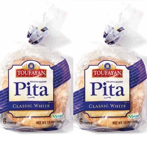 Toufayan classic white pita - toufayan,